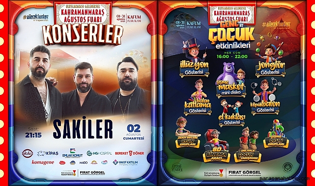 Sakiler Rüzgârı Geleneksel Ağustos Fuarı’nda Esecek