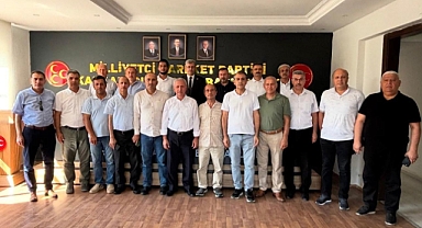 Türkoğlu Dostluk Platformu’ndan MHP’ye Hayırlı Olsun Ziyareti!