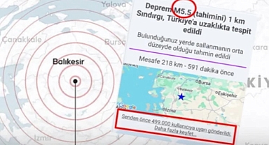Yanlış deprem bildirimi 01.10'da milyonlarca kişiyi uykusundan uyandırdı!