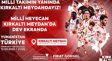 A Milli Basketbol Takımı’nın Final Yolu Heyecanı Dev Ekranda!
