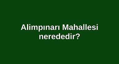 Alimpınarı Mahallesi nerededir?