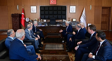 Başkan Görgel, Azerbaycan Heyetini Ağırladı