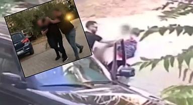 Çocuklarının yanında babayı tokatlayan şahıs yakalandı!