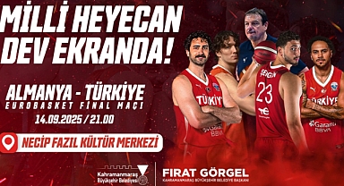 Final Coşkusu Kahramanmaraş’ta Hep Birlikte Yaşanacak!
