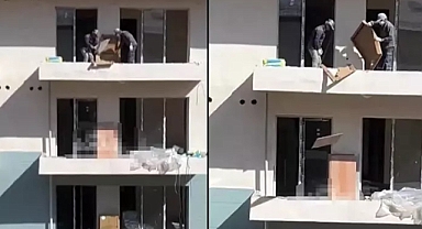 Kahramanmaraş'ta Deprem Konutlarında Şok Görüntü: İşçiler Sağlam Seramikleri Kırdı