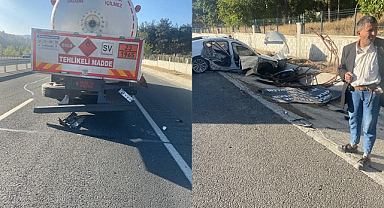 Kahramanmaraş’ta feci kaza! İki yaralı