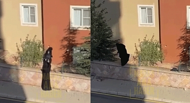 Kahramanmaraş'ta telden atlayan kızlar siteyi karıştırdı!