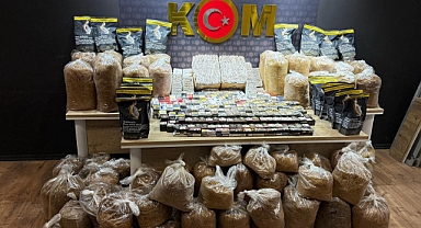Kahramanmaraş'ta Kaçakçılık Operasyonu: Binlerce Paket Sigara ve 280 Kg Tütün Ele Geçirildi