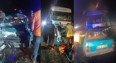 Kahramanmaraş’ta katliam gibi kaza! 3 ölü var