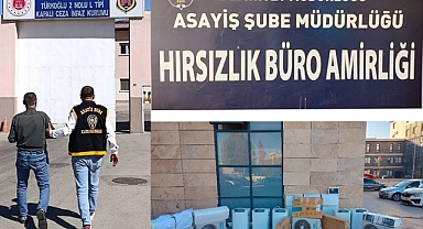 Kahramanmaraş’ta Konteynerları soyan hırsızı yakayı ele verdi!