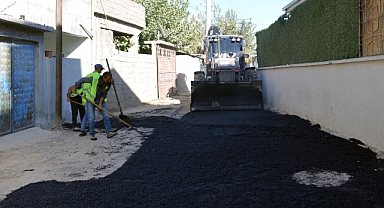 Kahramanmaraş’ta sokaklar asfaltlanıyor!