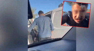 Kahramanmaraş'ta Trafik terörü! Küfrederek saldırdı…