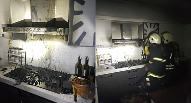 Kahramanmaraş’ta yemek unutuldu, evde yangın çıktı! 3 kişi hastanelik oldu