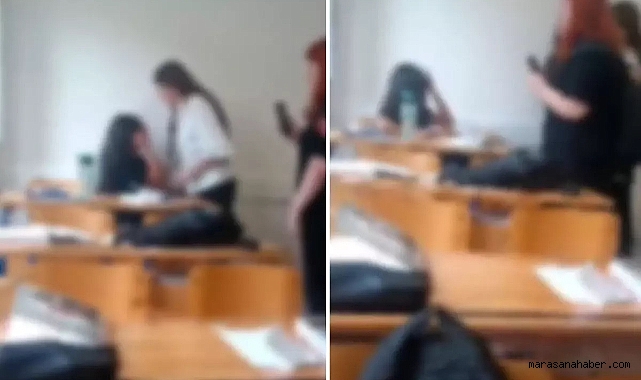 Lisede korkunç görüntü!