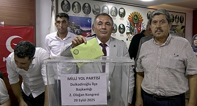Milli Yol Partisi Dulkadiroğlu'nda Başkan Osman Kurtoğlu güven tazeledi!