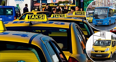 Taksi ve Dolmuşa Vergi Geliyor!