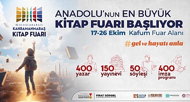 Anadolu’nun En Büyük Kitap Fuarı açılış için gün sayıyor!