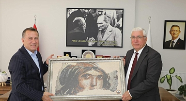 Başkan Ali Doğan’dan Başkan İkizer’e Kardeşlik Ziyareti!