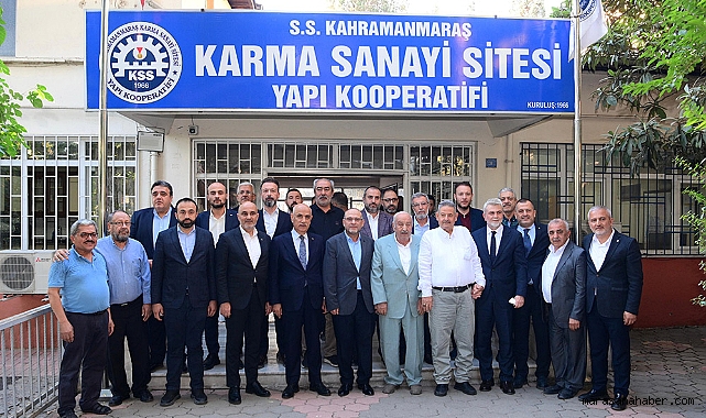 Başkan Görgel ve Bakan Kirişci’den Kahramanmaraş Sanayisine Tam Destek!