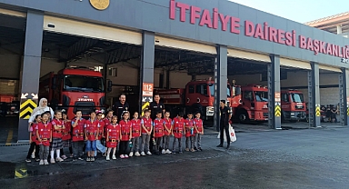Çocuklar İtfaiyeciliği Yerinde Öğrendi!