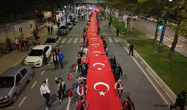 Cumhuriyet Yürüyüşü’nde Kahramanmaraş Tek Yürek Oldu!