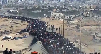 Gazze’de Ateşkes Sağlandı: Binlerce Filistinli Evlerine Dönmeye Başladı