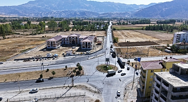 Göksun’a girişte trafik takılmadan akacak!