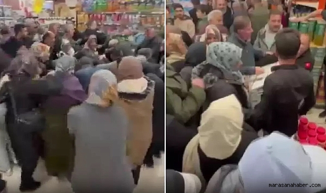 İndirimi duyan koştu, ortalık savaş yerine döndü!
