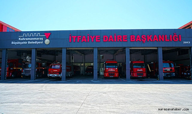 Kahramanmaraş İtfaiyesi, 2 Bin 229 Olayda Zamanla Yarıştı