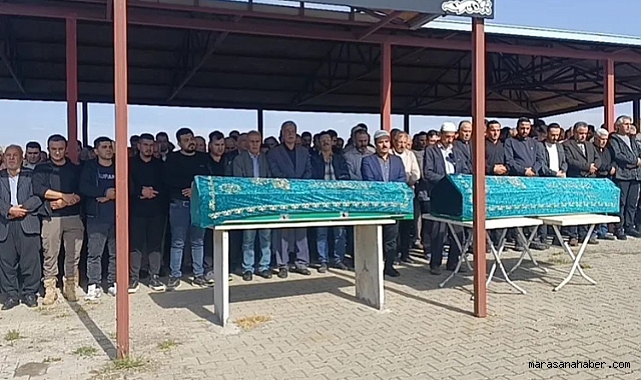 Kahramanmaraş’ta acı kare! Anne ve kızı yan yana defnedildi!