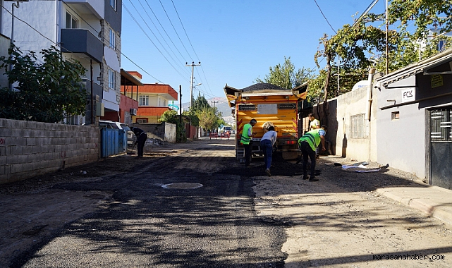 Kahramanmaraş’ta Asfalt Mesaisi Etap Etap Sürüyor!