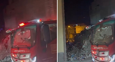 Kahramanmaraş’ta Ev Çöktü!