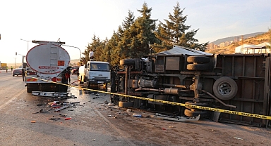 Kahramanmaraş’ta Kamyonet Tankere Çarptı, Sürücü Hayatını Kaybetti!
