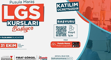 Kahramanmaraş’ta tüm İlçelerde Ücretsiz LGS Kurs Kayıtları Başladı!