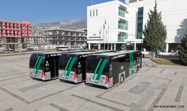 Kahramanmaraş'ta Yeşil Ulaşım Dönemi Başladı! İlk Elektrikli Otobüsler Teslim Edildi
