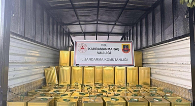 Kahramanmaraş’ta yüzlerce teneke sahte zeytinyağı ele geçirildi!