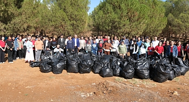 Onikişubat Belediyesi’nden 300 öğrenciyle orman temizliği!