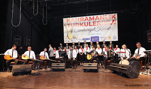 Onikişubat Belediyesi’nin Cumhuriyet Konseri’ne yoğun ilgi!
