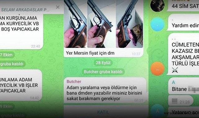 Telegram’da dehşet pazarı: Kurşunlama yapılır, acil tetikçi aranıyor...