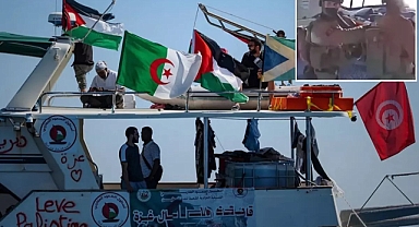 Tüm gemilerle irtibat kesildi, alıkonulan aktivistler açlık grevine başladı!