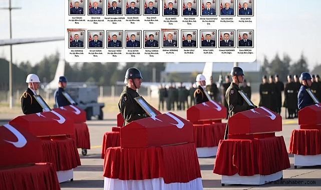 20 şehidimiz için tören düzenlendi!