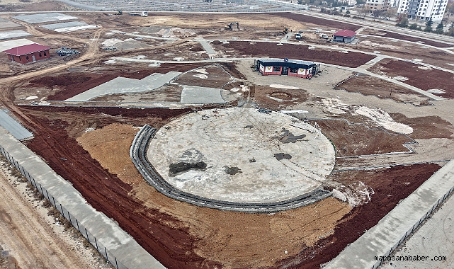 Afşin’de Millet Bahçesi Baştan Sona Yenileniyor!