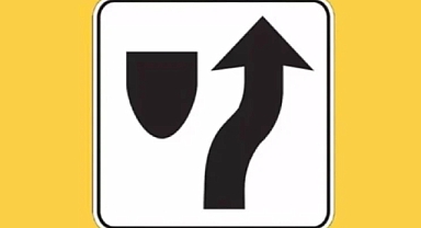 Dil işaretli trafik levhası merak konusu oldu: İşte anlamı