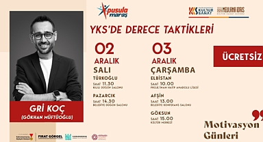 Gri Koç, Kahramanmaraş’ta Üniversite Adaylarıyla Buluşacak!