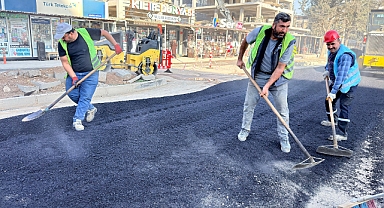 Haydar Aliyev Bulvarı’nda asfalt çalışması!