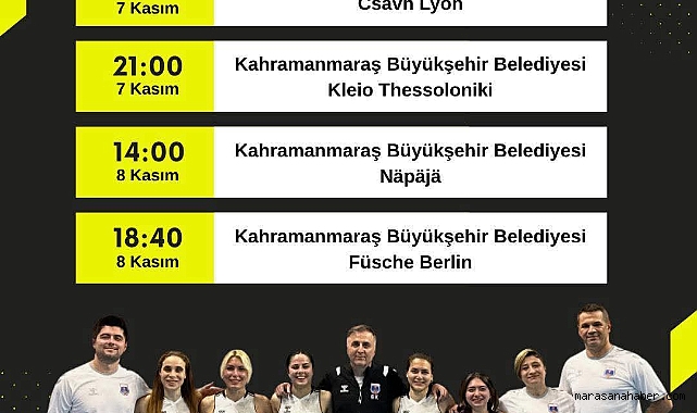 Kahramanmaraş Büyükşehir Belediyespor, Goalbol Şampiyonlar Ligi’nde Türkiye’yi Temsil Ediyor!