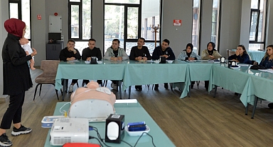 Kahramanmaraş Büyükşehir personeline ilk yardım eğitimi!