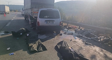 Kahramanmaraşlı ailenin aracı Kamyona Çarptı, 3 Ölü 3 Yaralı