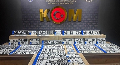 Kahramanmaraş’ta Binlerce Kaçak Sigara, onlarca sahte plaka ele geçirildi!