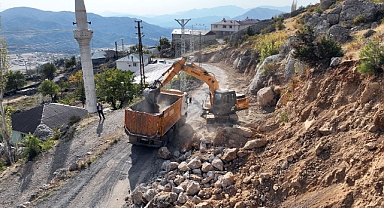 Kahramanmaraş’ta Ilıca, Yeniyapan, Zorkun ve Gölgeli Yolunda Genişletme Çalışması Başladı